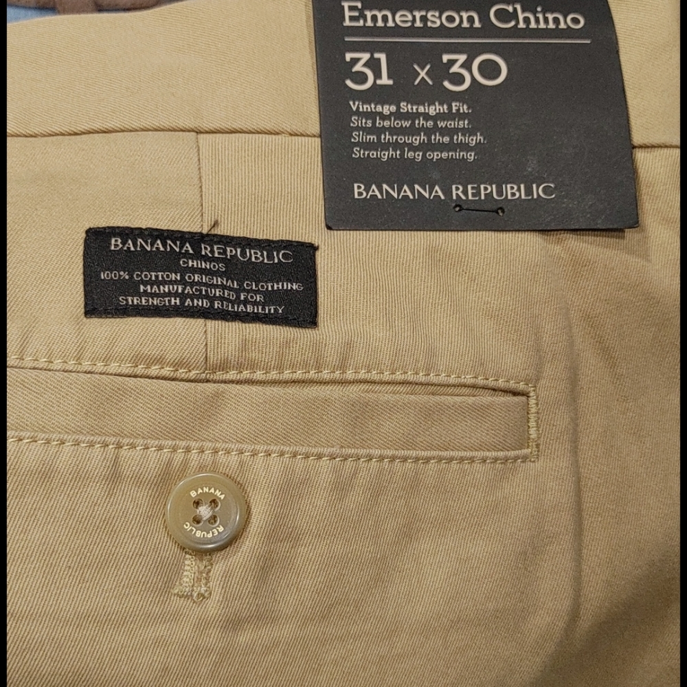 Banana Republic Emerson Chino 31 x 30
